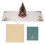 3D Christmas Card with Tree Design and Envelope 1