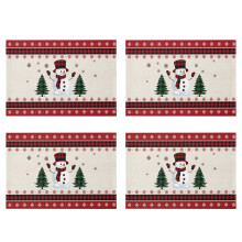 Wooden Artificial Christmas Tree Decor for Indoor Tabletop
