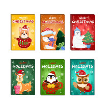 Christmas Greeting Card Set with Envelopes and Stickers 24