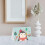 Christmas Cards with Envelopes Floral Gold Leaf Design 4