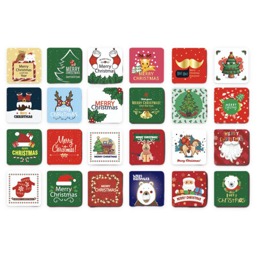 Washable Christmas Placemats Vintage Snowflake Design