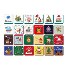 Mini Christmas Greeting Cards with Envelopes 24 pcs 8.5x8.5
