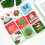 Washable Christmas Placemats Vintage Snowflake Design 4