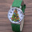 Women's Christmas Tree Quartz Watch with Bright Leather 4