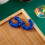 Resin Huggie Earrings Colorful Dome Geometry 4