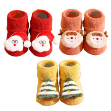 Embroidered Knitted Christmas Stocking Holiday Decor