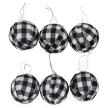Christmas Plastic Ball Ornaments 25pcs
