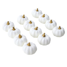 Artificial Foam Pumpkins Set Rustic Fall Decor 12 pcs