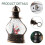 Christmas Snow Globe Lantern Cylinder Bronze 1 Pc 4