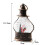Christmas Snow Globe Lantern Cylinder Bronze 1 Pc 5