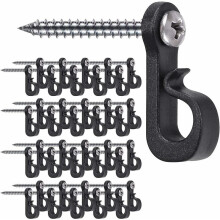 Christmas Light Hangers with Phillips Screws 40 Pack