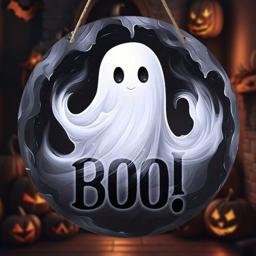 Halloween Door Decoration Pumpkin Hanger 1