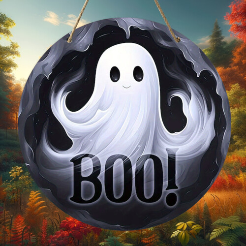 Halloween Door Decoration Pumpkin Hanger 2