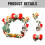 Christmas Building Blocks Set with 4 Items 4