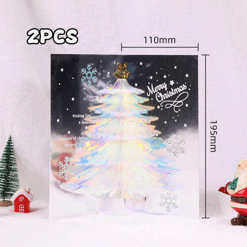 Christmas Tree 3D Pop-Up Card 1