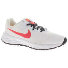 (White, 5 (Adults')) Nike Girls Running Shoes Trainers Nike Revolution 6 Nn White UK Size