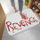 Halloween Bath Mat with Bloody Footprint Pattern 3