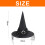 Halloween Witch Wizard Hat Cosplay Costume 2 pcs 2