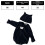 Newborn Boy Halloween Ghost Costume Bodysuit with Hat 2