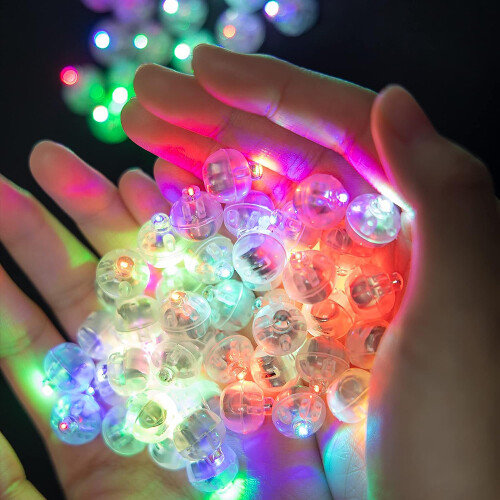 LED Balloon String Lights Set 100 pcs 1