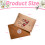 Vintage Christmas Bronzing Card with Envelope 2