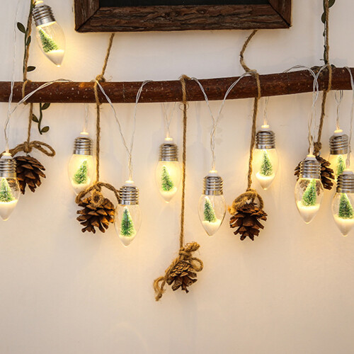 Christmas Globe String Lights for Indoor Bedroom Decor 2
