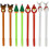 Christmas Rollerball Pens Black Gel Ink 28PCS 1