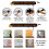 Halloween Gel Window Decals Pumpkin Witch Bat Spider 5