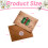 Vintage Christmas Bronzing Card with Envelope 2