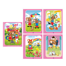 Children's Water Painting Puzzle Book Quiet Coloring