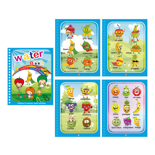 Children's Water Painting Puzzle Book