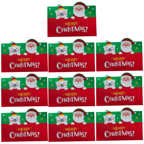 Christmas Greeting Cards Set 10