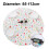 Fitted Tablecloth PVC Waterproof Oil-Proof Flannel Back 5