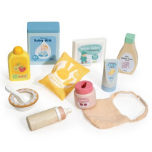 Accessoires poupées - TENDER LEAF TOYS - Coffret de soins pour bébé DAM - Bois - 11 pièces - Dès 3 ans