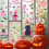 Halloween Window Stickers Pink Ghost Pumpkin Bat 2