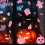 Halloween Window Stickers Pink Ghost Pumpkin Bat 3