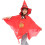 Kids Halloween Cloak with Pumpkin Ghost Design and Hat 1