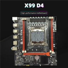 Placa Base X99E DDR4 LGA2011-3, 4 Ranuras de RAM DDR4 RECC, Tarjeta LAN Gigabit, M.2 NVMe, Placa Base para Juegos X99 C