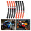 8 Stück Motorrad Felgensticker Epoxid 11