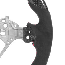 Wildleder Lenkrad rote Nähte für Toyota 86