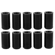 10 Stück Kfz Vakuumschlauchkappe 10 mm Schwarz