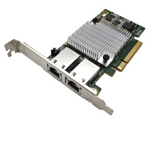10G Double Port Ethernet Network Card X540-T2 PCIE-X8 X16 Nework Extend Adapter Support for Synology NAS