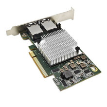 Tarjeta de Red Ethernet de Doble Puerto 10G X540-T2 PCIE-X8 X16 Adaptador de Extensión de Red Compatible con Synology NAS
