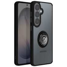 Avizar Hoesje voor Galaxy S26 Harde Bescherming met 360 Draaibare Ring