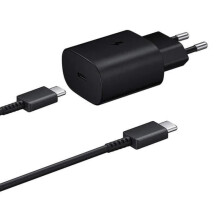 Chargeur secteur - 123 - ZA940124SE - 25W charge rapide - Câble USB-C 1m - Noir