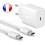 Chargeur - Samsung - Galaxy Xcover 5 - 25W - Câble Double Type C - Charge rapide 3A 1