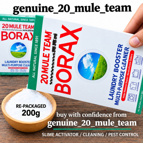 20 Mule Team Borax Laundry Booster Powder 200g