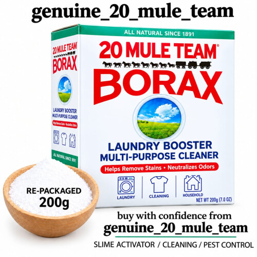 20 Mule Team Borax Laundry Booster Powder 200g 1