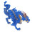 Chinesische Drachenfigur Blau Heimdeko 3+ 2