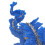 China Drachen Figur Kunststoff Blau ab 3 Jahren 14